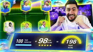 198 OVERALL RATING!!!! FABULOASA MEA ECHIPA ROAD TO GLORY DIN FIFA 21 ULTIMATE TEAM!!!