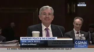 Senator Reed Questions Federal Reserve Chair Jerome Powell at Banking Committee Hearing