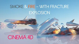 Tutorial Explosion Airplane - CINEMA 4D