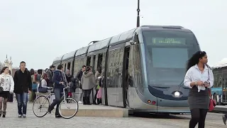 Trams in Bordeaux 2016