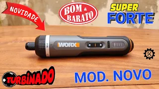 A MELHOR DO MUNDO!!! WORX 4V WX242 WX240 PARAFUSADEIRA FURADEIRA