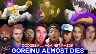 Dodgeball against Razor Part 1/3 | HxH Ep 69 Reaction Highlights