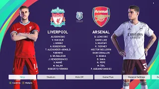 PES 2021 Gameplay : Liverpool FC VS Arsenal FC (2-0), Professional Level