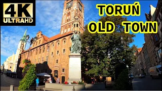 Torun Old Town, Poland, Europe Walking Tour UNESCO 4K