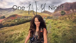 A Night Alone in the Wild - with a Busted Ankle | Camping & Hiking Misadventure in the Mountains