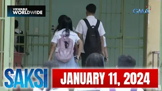 Saksi Express: January 11, 2024 [HD]