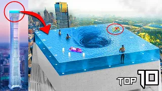 10 Scariest Swimming Pools You Won't Believe Exist | Things Around