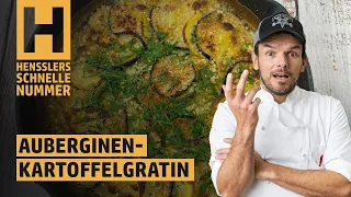 Schnelles Auberginen-Kartoffelgratin Rezept von Steffen Henssler