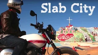Slab City / Moto Guzzi V7 Stornello / @motogeo Adventures