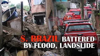 Towns and forests devastated as deadly flood, landslide impact southern Brazil