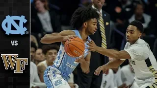 North Carolina vs. Wake Forest Basketball Highlights (2018-19)