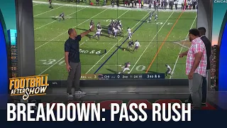 How Bears' undisciplined pass rush allowed Ravens' Tyler Huntley to shine | Football Aftershow