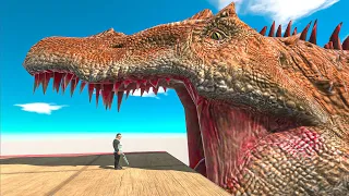 GIANT SPINOSAURUS FEEDING - Animal Revolt Battle Simulator