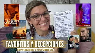 FAVORITOS Y DECEPCIONES Septiembre y Octubre  2023 *Series y Pelis, Libros, Novedades..* DE CHARLETA