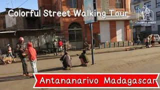 EP 40 Exploring Antananarivo  Madagascar's Capital City  | Colorful Street Walking Tour