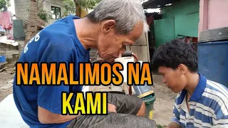 sampong araw na hindi napuntahan  ni jojo alvasan tatay JUN at KC namalimos ma