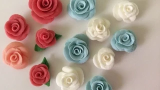 TUTORIAL Flores De Cerámica En Frío, Super Fáciles