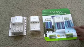 Panasonic Eneloop AA/AAA NiMH Rechargeable Batteries 2100x Sanyo Japan Unboxing