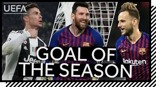 SHORTLIST: UEFA GOAL OF THE SEASON 2018/19