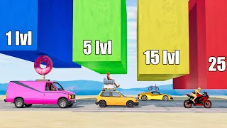 Which Vehicle will pass Lowest barrier? - Beamng drive