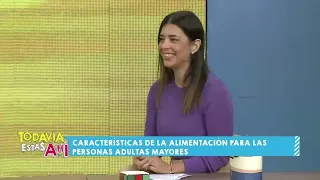 Alimentación para las personas adultas mayores 08/05/2024