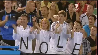 2008 - Australian Open - Semifinale - Novak Djokovic b Roger Federer 7/5 - 6/3 - 7/6(5)HL
