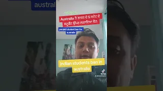 australia ney kyu kiya indian student ban , why australia banned indian students
