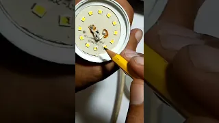 HOW TO REPAIR LED LIGHTS WITH PENCIL #shorts #trending