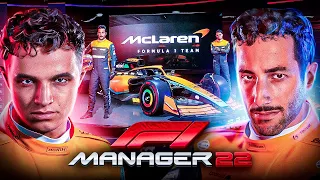 Я СТАЛ РУКОВОДИТЕЛЕМ КОМАНДЫ ФОРМУЛЫ 1 - F1 MANAGER 22 #1