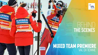 Mixed Team Premiere | Val di Fiemme | #BehindTheScenes | FIS Nordic Combined