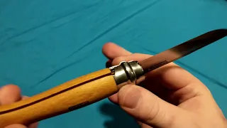 How the Opinel Virobloc Lock Works