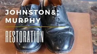 Johnston and Murphy Shoe Restoration