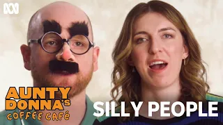 Silly people: extended scene | Aunty Donna's Coffee Cafe | ABC TV + iview