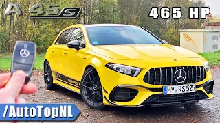 Mercedes-AMG A45 S 465HP Posaidon REVIEW on AUTOBAHN [NO SPEED LIMIT] by AutoTopNL