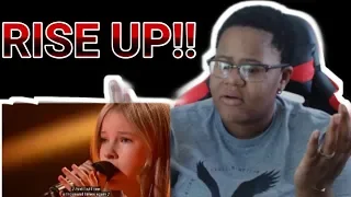 12-Year-Old Daneliya Dazzles with 'Rise Up'- The World's Best Audition**REACTION**