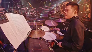 Echa Soemantri - You Give Love a Bad Name - Rafi Galsa | The Voice All-Stars Indonesia #ESdrumcam