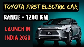 Toyota Electric Car With 1200Km Range By 10 Minutes Charge