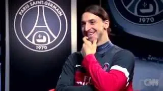 Ibrahimovic talks about messi and cr7