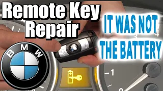 BMW Remote Key Repair