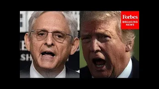 BREAKING: Trump Speaks Out After Merrick Garland Admits He Authorized Search Warrant