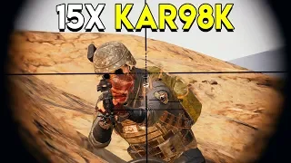 15X KAR98K - PlayerUnknown's Battlegrounds (PUBG)