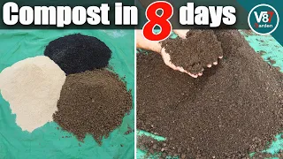 Easy to Make Compost in 8 Days