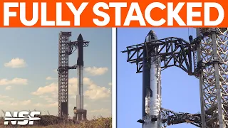 Starship 25 and Booster 9 Re-stacked and Awaiting Flight | SpaceX Boca Chica