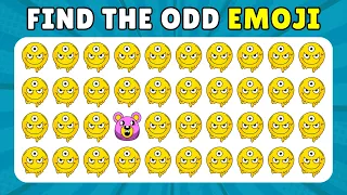 Can You Find the Odd One Out? Find the Odd Emoji in 15 Seconds | Easy, Medium, Hard Levels