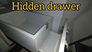 hidden drawer lock kaise lgaye @drawer lock