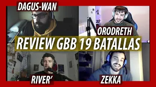 GBB 19 Solo battles con ZEKKA, RIVER y DAGUS WAN | Directo resubido