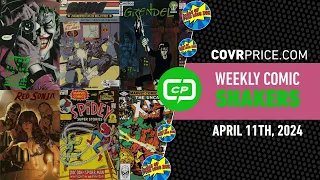 CovrPrice Comic Book Shakers of the week for 4-11-2024