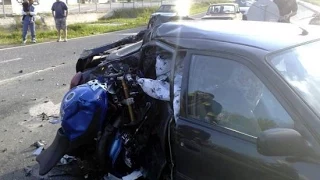 ДТП Последствие ужастной Аварии The consequence of the accident horrific accident