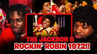 BabanTheKidd FIRST TIME reacting to The Jackson 5 - Rockin' Robin 1972!! Is young or old J5 better??
