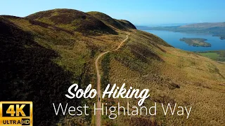 Solo Hiking 156km on West Highland Way in Scotland (kraig adams style)